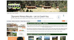 Desktop Screenshot of ecoturismoenoaxaca.com